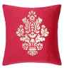 Maroon Velvet Abstract 16X16 Inches Cushion Covers (5Pcs)