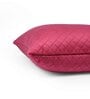 Maroon Velvet Solid 12x18 inches Cushion Covers (Pack of 2)