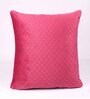 Maroon Velvet Solid 24x24 inches Cushion Covers (Pack of 2)
