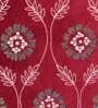 Maroon Traditional Velvet 20 x 20 Inches Cushion Cover