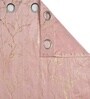 Maroon Velvet Tree Branch  7 Foot Ring Top Door Curtain