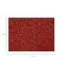 Kylo (18x13) Red Polyester (Set of 7) Table Linen Set