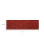 Kylo (18x13) Red Polyester (Set of 7) Table Linen Set