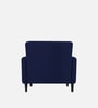 Marq Fabric 1 Seater Sofa In Royal Blue Color