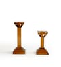 Amber Marquis Candle Holder Set Of 2