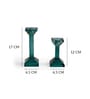 Blue Marquis Candle Holder Set Of 2