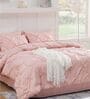 Marquis Pinch Pleat Cameo Rose AC Comforter King Size With 2 Pillow Covers
