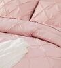 Marquis Pinch Pleat Cameo Rose AC Comforter Single Size With 1 Pillow Cover