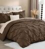 Marquis Pinch Pleat Carcole Winter Comforter Single Size With 1 Pillow Cover