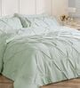 Marquis Pinch Pleat Charcole Ac Comforter Single Size With 1 Pillow Cover