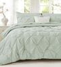 Marquis Pinch Pleat Charcole Ac Comforter Single Size With 1 Pillow Cover