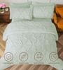 Marquis Pinch Pleat Charcole Ac Comforter Single Size With 1 Pillow Cover