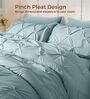Marquis Pinch Pleat Skye AC Comforter Single Size With1 Pillow Cover