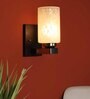 Marr N Brown Wood Wall Light