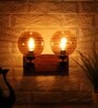 Marr n Brwon Wood Wall Light