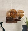 Marr n Brwon Wood Wall Light