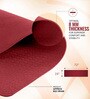 Maroon Thermoplastic Elastomer 72X24 Inches Anti Skid Yoga Mat