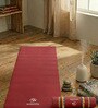 Maroon Thermoplastic Elastomer 72X24 Inches Anti Skid Yoga Mat