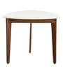 Rennes Sheesham Wood 3 Seater Dining Table in Scratch Resistant White Finish