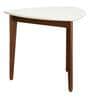 Rennes Sheesham Wood 3 Seater Dining Table in Scratch Resistant White Finish