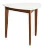 Rennes Sheesham Wood 3 Seater Dining Table in Scratch Resistant White Finish
