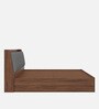 Mars King Size Bed In Columbian Walnut Colour With Box Storage