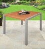 Mars Outdoor Coffee Table in Beige Colour