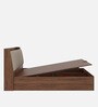 Mars Queen Size Bed In Columbian Walnut Colour With Hydraulic Storage