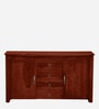 Marsala Sheesham Wood Sideboard in Scratch Resistant Honey Oak Finish