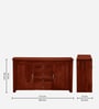Marsala Sheesham Wood Sideboard in Scratch Resistant Honey Oak Finish