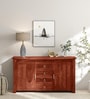 Marsala Sheesham Wood Sideboard in Scratch Resistant Honey Oak Finish