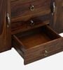 Marsala Sheesham Wood Sideboard in Scratch Resistant Provincial Teak Finish