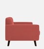 Marsela Fabric 1 Seater Sofa in Salmon Pink Colour