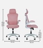 Marshal Pro Ergonomic Chair in Pink Colour