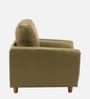 Martha Leatherette 1 Seater Sofa In Cypress Green Color