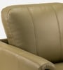 Martha Leatherette 1 Seater Sofa In Cypress Green Color