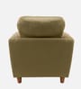 Martha Leatherette 1 Seater Sofa In Cypress Green Color