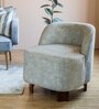 Maru Fabric Lounge Chair In Pastel Green