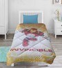 Marvel Avengers Ironman & Incredible Hulk Comforter in Multicolour