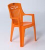 Marvel Baby Plastic Chair in Orange Colour