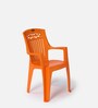 Marvel Baby Plastic Chair in Orange Colour