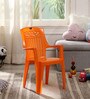 Marvel Baby Plastic Chair in Orange Colour