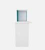 Marvel Study Table in Frosty White And Ocean Green Finish