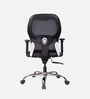 Marvel  Breathable Mesh Ergonomic Chair In Black Colour