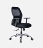 Marvel  Breathable Mesh Ergonomic Chair In Black Colour