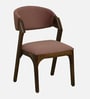 Marz Sheesham Wood Dining Chair In Scratch Resistant Provincial Teak Finish