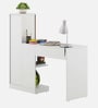 Masa Writing Table In White & Oak Finish
