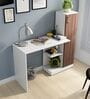 Masa Writing Table In White & Oak Finish