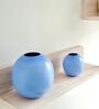 Masakazu Blue Iron (Pack of 2) Vases