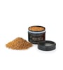 Masala Container Set with Spoon, Airtight Galvanized Iron Spice Box for Kitchen Storage, Black